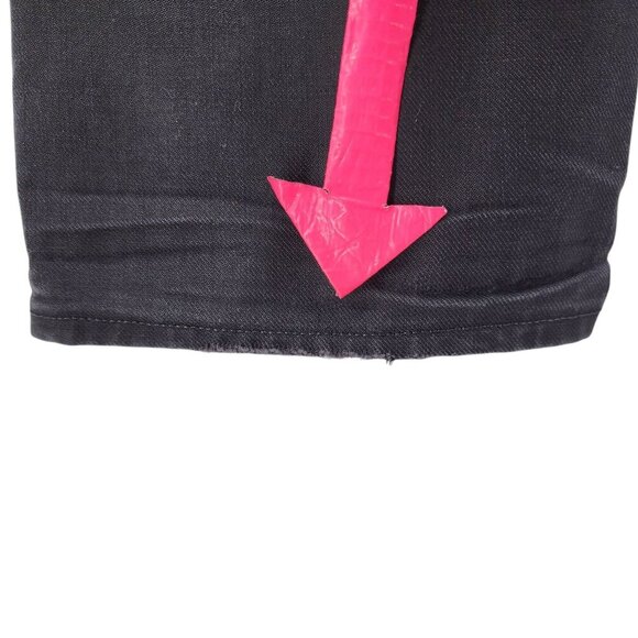 G-Star Corvet Straight Distressed Gray Denim Jeans Womens 28X32 - Picture 6 of 14